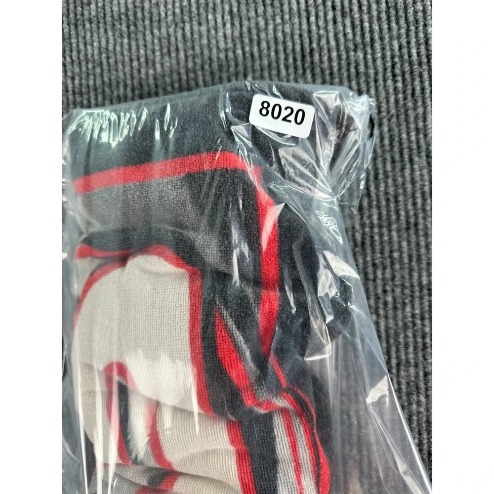 Dale Earnhardt NASCAR Towel Black Red #3 Goodwrench Racing Jerry Leigh 54x27